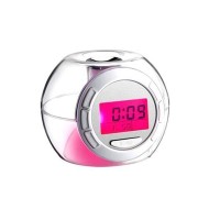 Réveil Alarme Crystal Nature 7 couleurs...